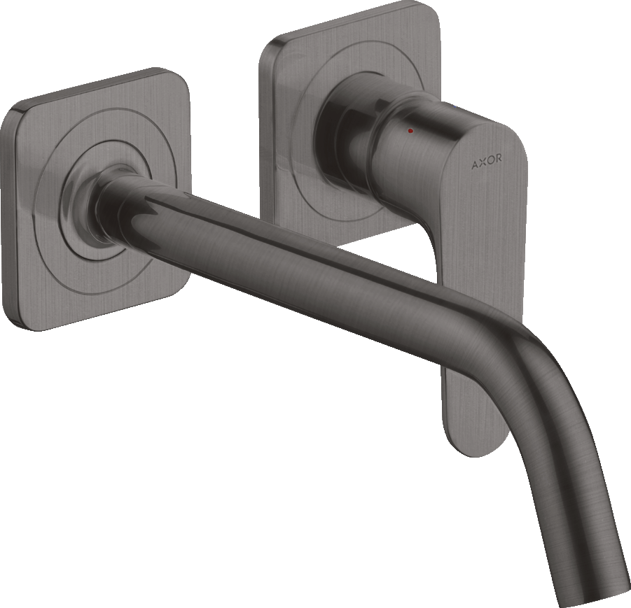 34116340 Смеситель для раковины, однорычажный, скрытого монтажа, настенный, с изливом 227 мм и розетками AXOR CITTERIO M