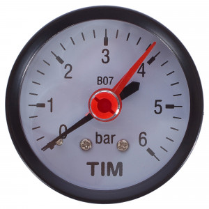 17955225 Манометр аксиальный, 6 бар, 1/4"