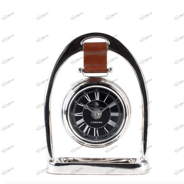 Часы Baxter S от Eichholtz EICHHOLTZ ДИЗАЙНЕРСКИЕ, EICHHOLTZ 062389 Хром;черный 