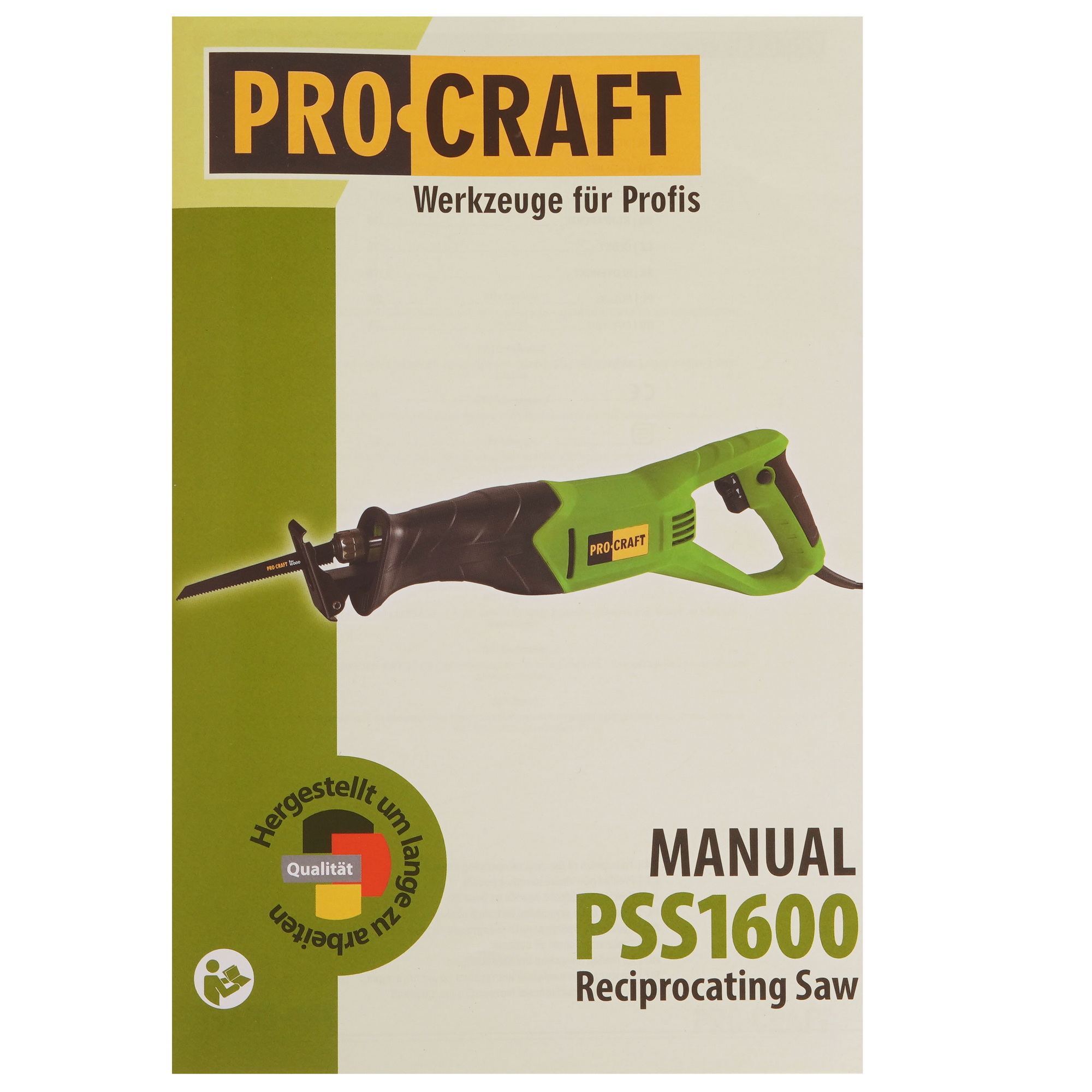 Сабельная пила Procraft PSS1600 9277879 STDN-0063850 - Вид №5