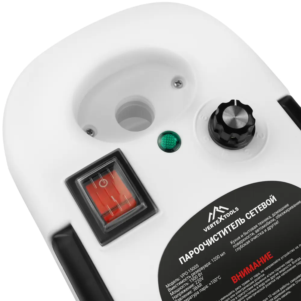 Пароочиститель Vertextools WEB 1500 Вт Santreyd STLM-2001206 - Вид №3