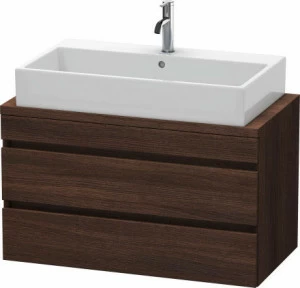 DS530805353 Тумбочка для компактной консоли DuraStyle #DS5308 900 x 478 мм Каштан темный, декор