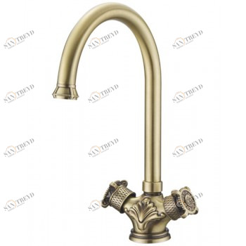 Zorg A 2003K-BR бронза Смеситель для кухни Zorg 209 х 194 мм 