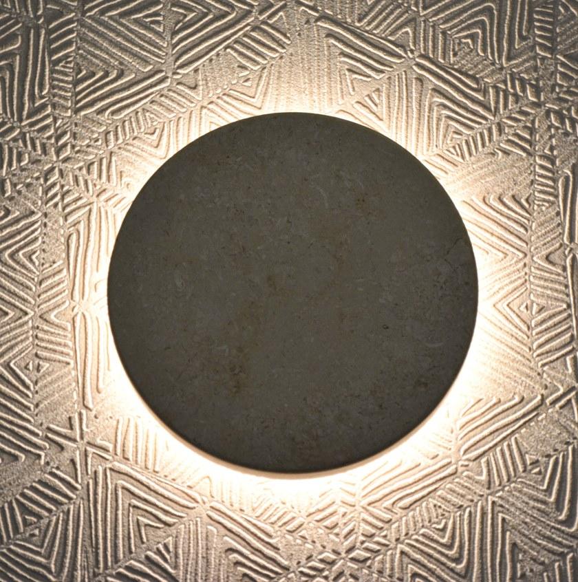 Brillamenti Светодиодный настенный светильник отраженного света из камня trani sun-id-1392531 - Вид №7