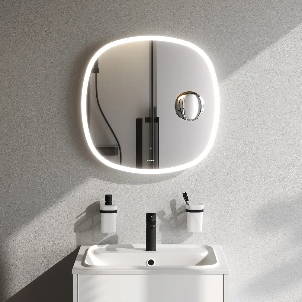 Зеркало AM.PM Moxie с LED-подсветкой для ванной 60x60 см 89375627 STLM-1404493 - Вид №6