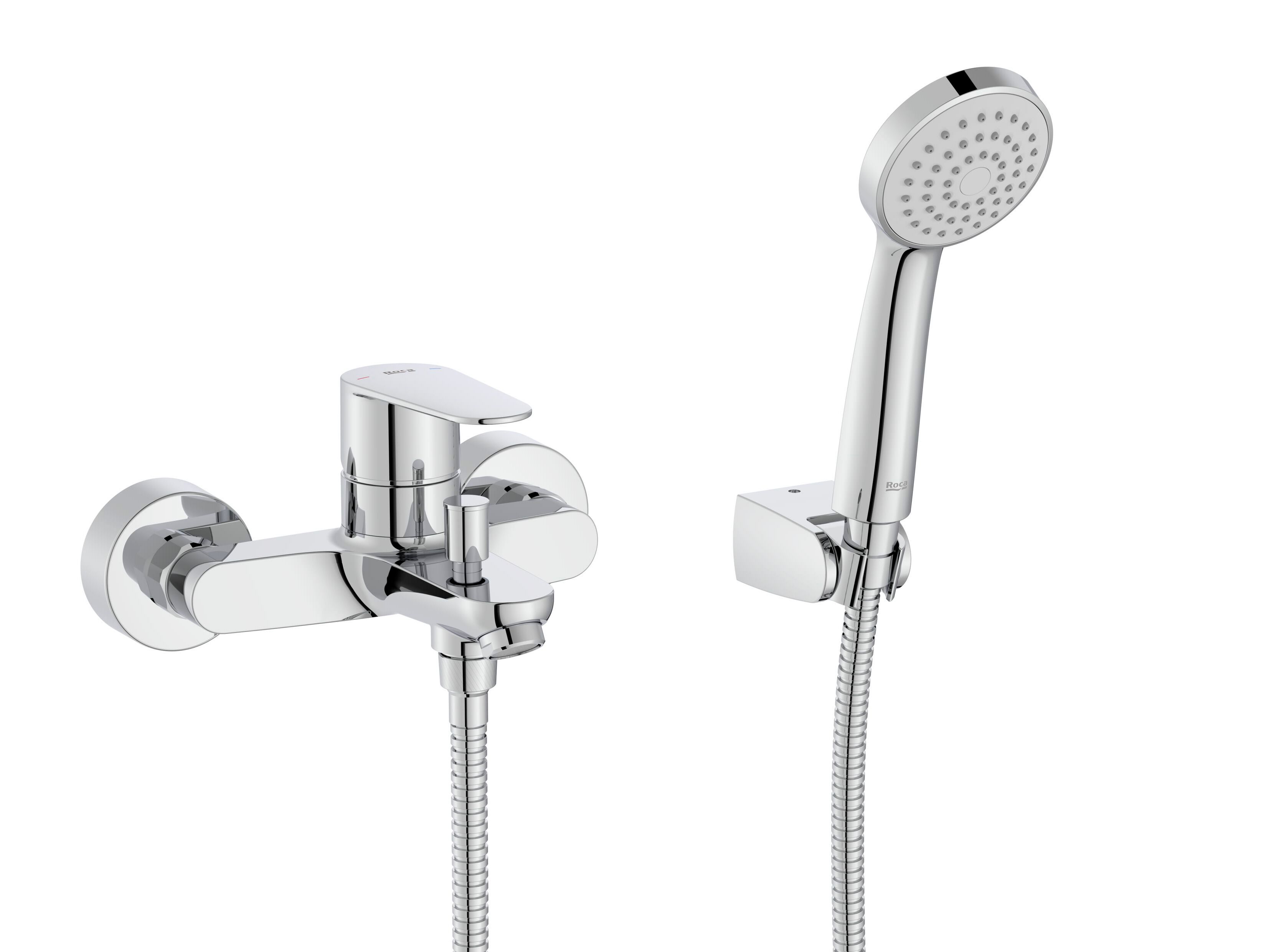 Латунный внешний смеситель для ванны с ручным душем Roca Victoria Plus ARCH-00075080