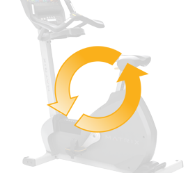 U7XI Велотренажер u7xi (u7xi-04) MATRIX  - Вид №5