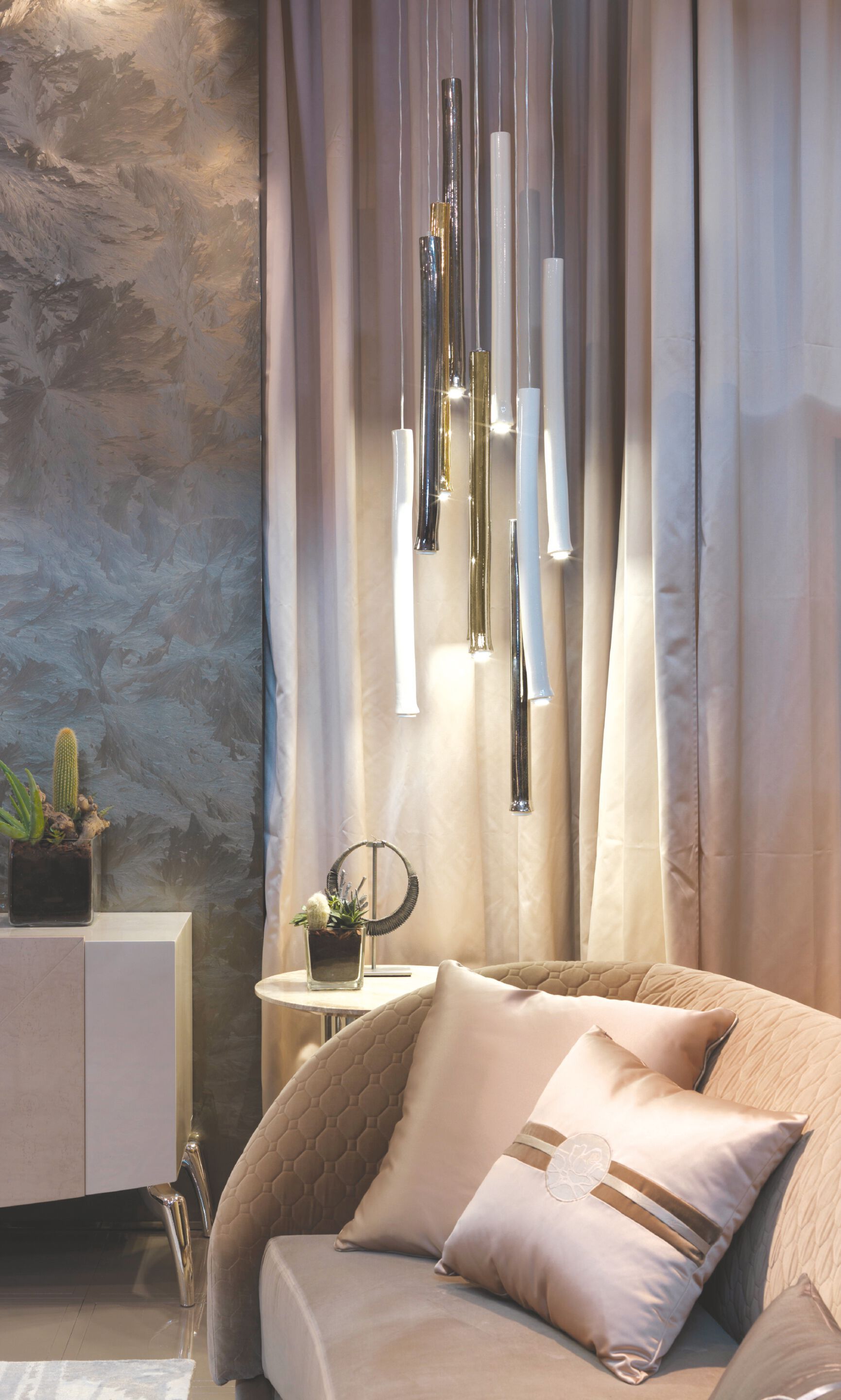 Затемняемый светодиодный подвесной светильник Bizzotto Italia Atmosphera ARCH-00018403 - Вид №1