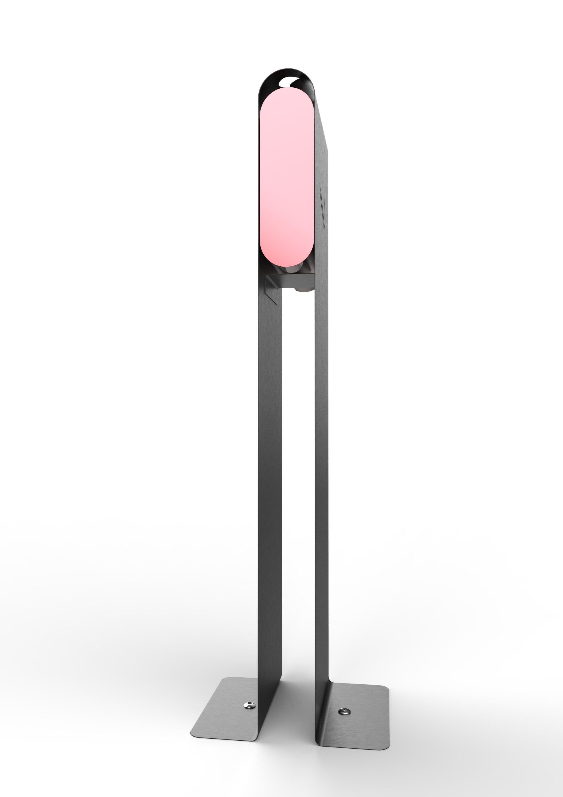 Стальная напольная пепельница для общественных мест CITYSì DALLAS ARCH-00031197 - Вид №3