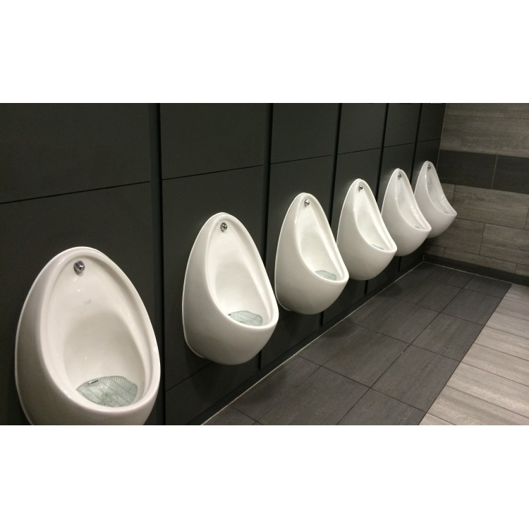 V-SCREEN BLUE (Прохладная мята) VECTAIR SYSTEMS V-SCREEN Сетка - Ароматизатор для писсуаров – аромат Прохладная мята Прозрачный, Светло-серый  - Вид №1