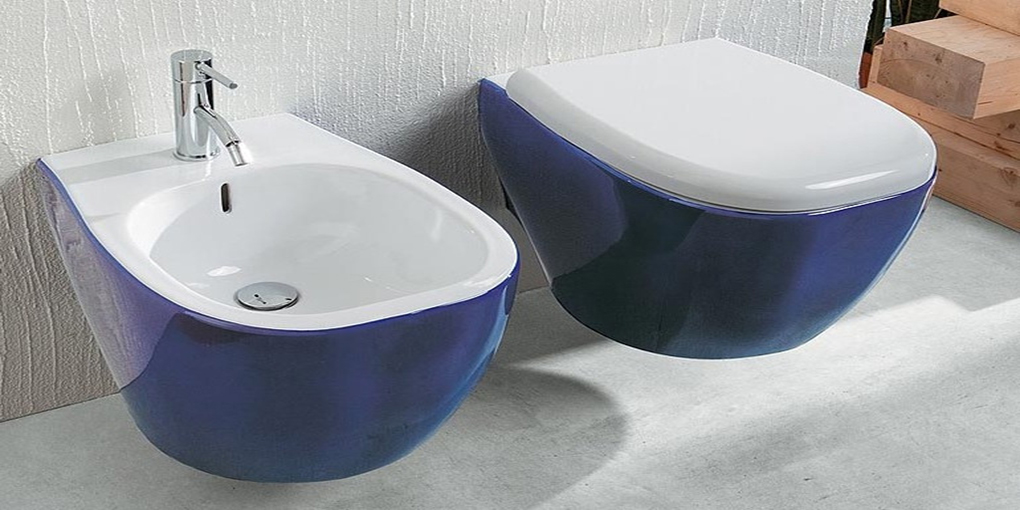 WG00500001 Подвесной унитаз настенный Желтый Disegno Ceramica Weg Италия - Вид №1