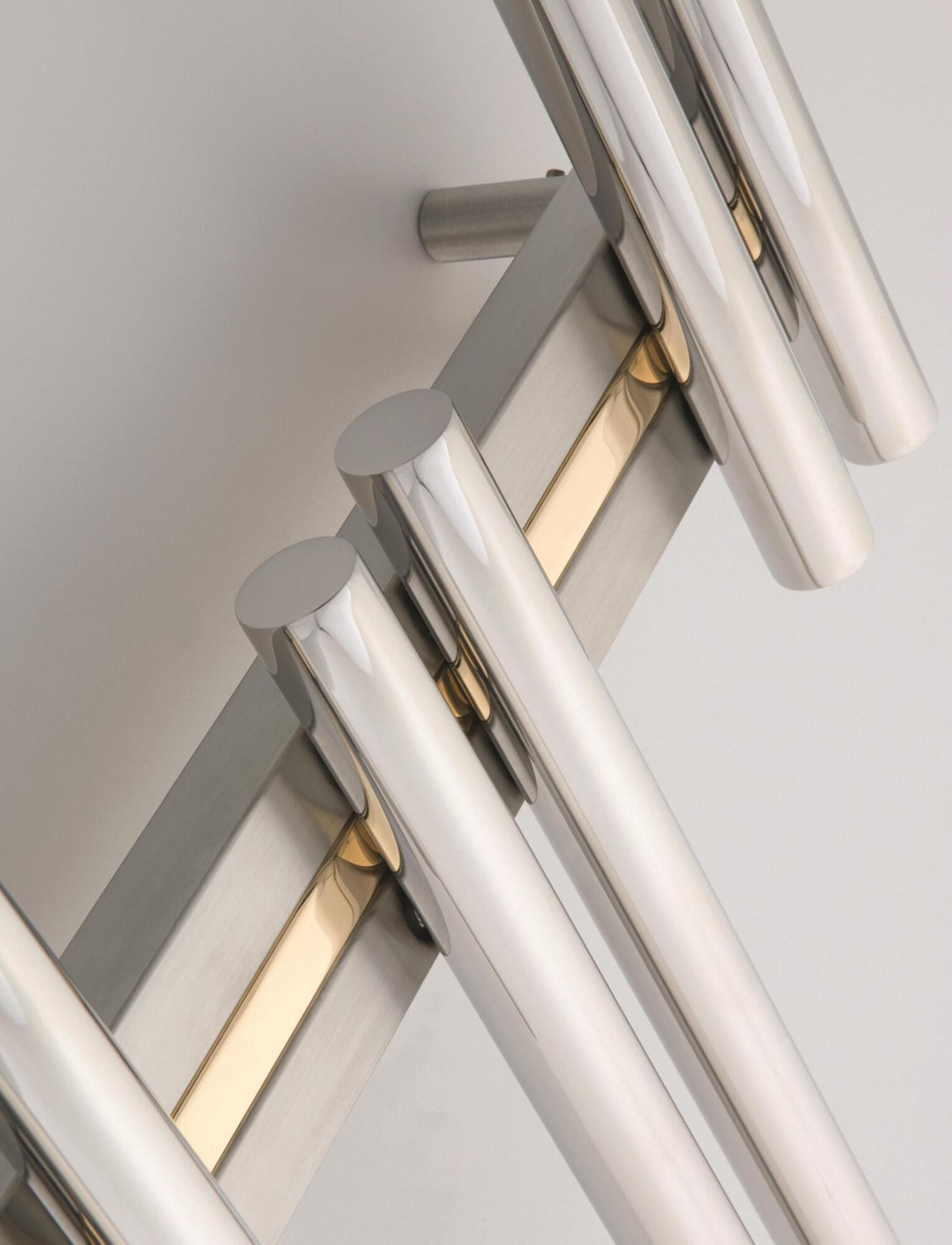 Полотенцесушитель Hammam MARS Stainless steel  комбинированный; электрический или водяной Сталь  - Вид №18