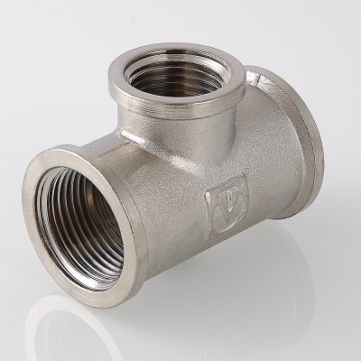 VTr.750.N.0605 Фитинг резьбовой – тройник переходной Valtec 1" х 3/4" х 1"  - Вид №7