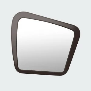 Зеркало настенное среднее крашеное темно-коричневое Woodi WOODI ДИЗАЙНЕРСКИЕ 00-3966433 Коричневый