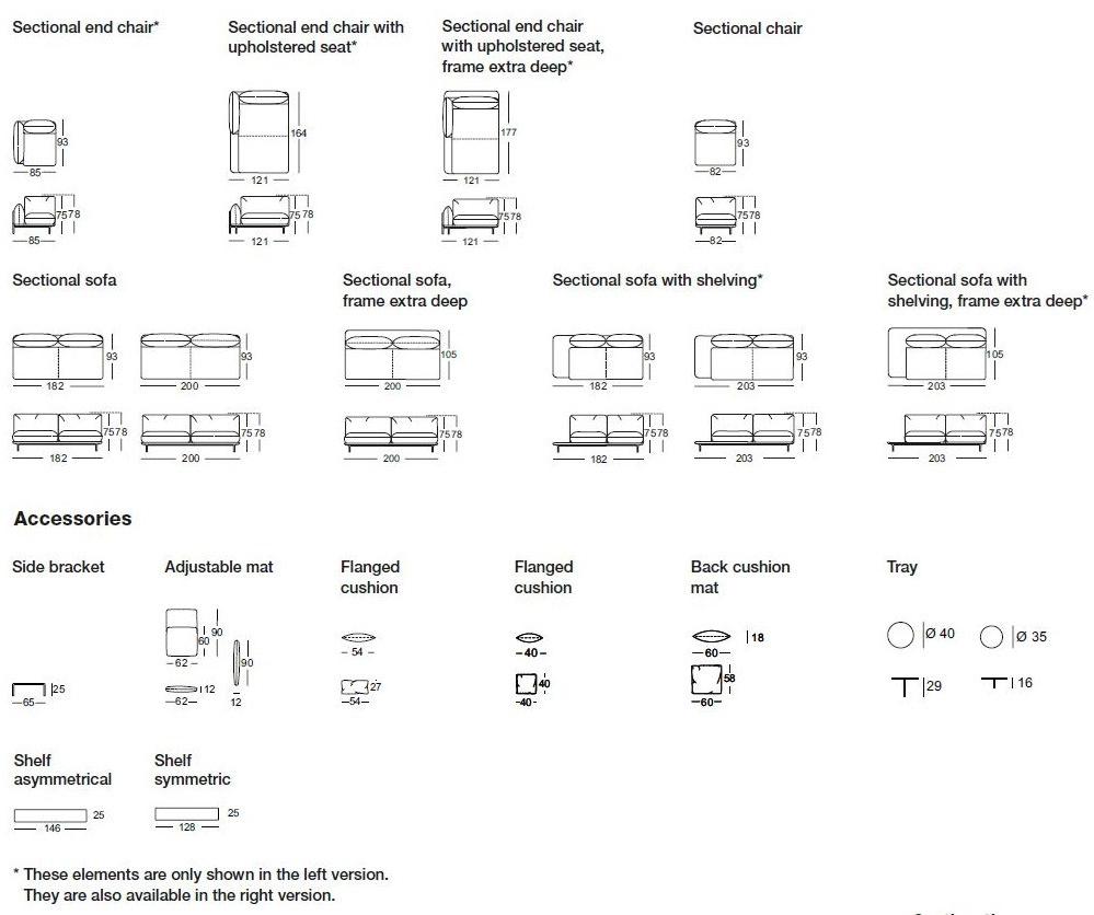 Rolf Benz Кожаный диван Rolf benz 515 addit sun-id-1466469 - Вид №2