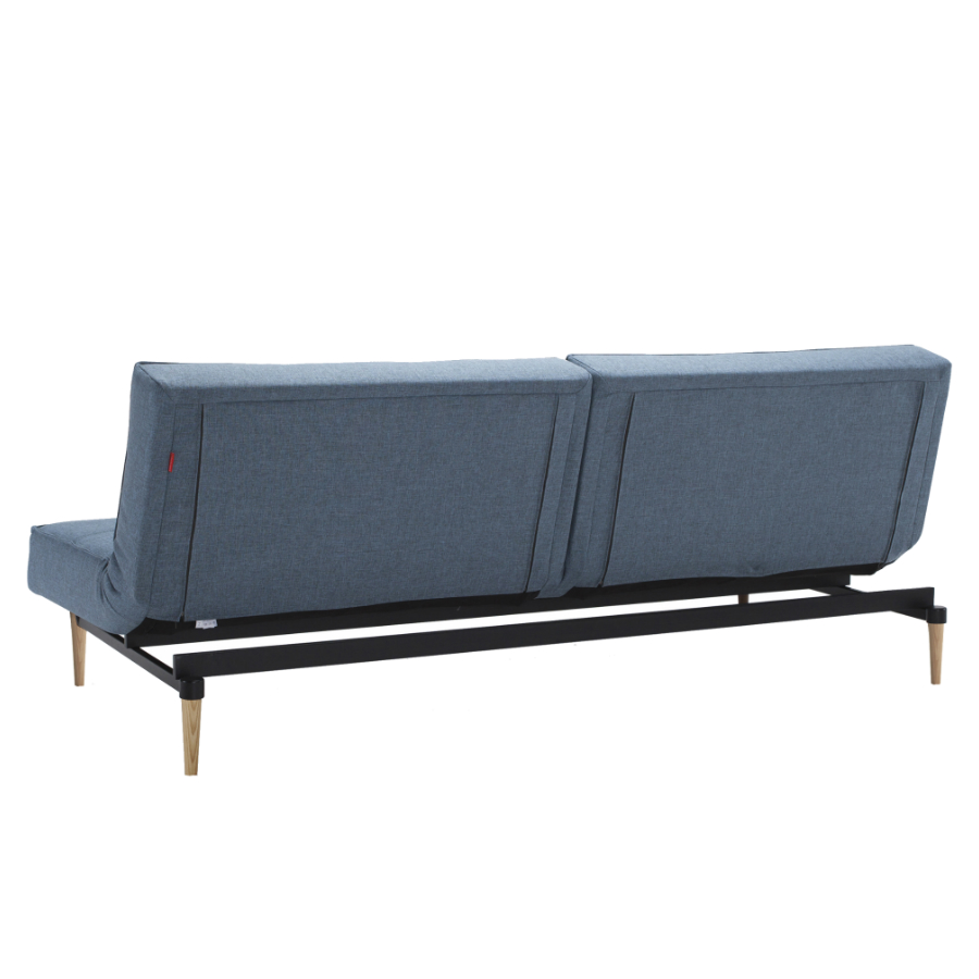 Диван Splitback с мягкими подлокотниками Sharp и хромированными ножками, голубой Innovation Living SPLITBACK525 - Вид №8