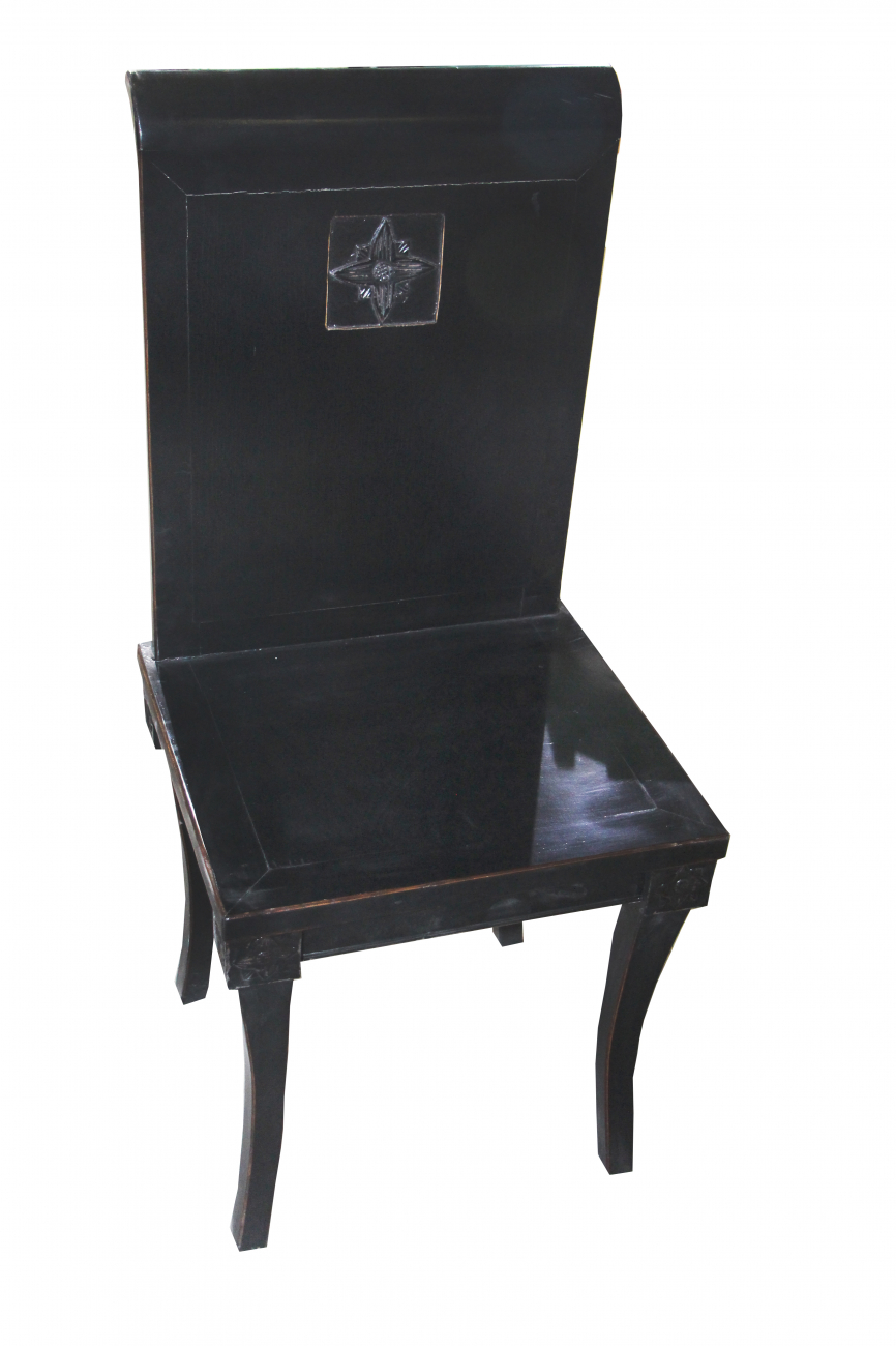 Стул Китайский черный ДОМАШНЯЯ ОБСТАНОВКА ПРЕСТИЖ 017409 Черный Santreyd - Вид №4