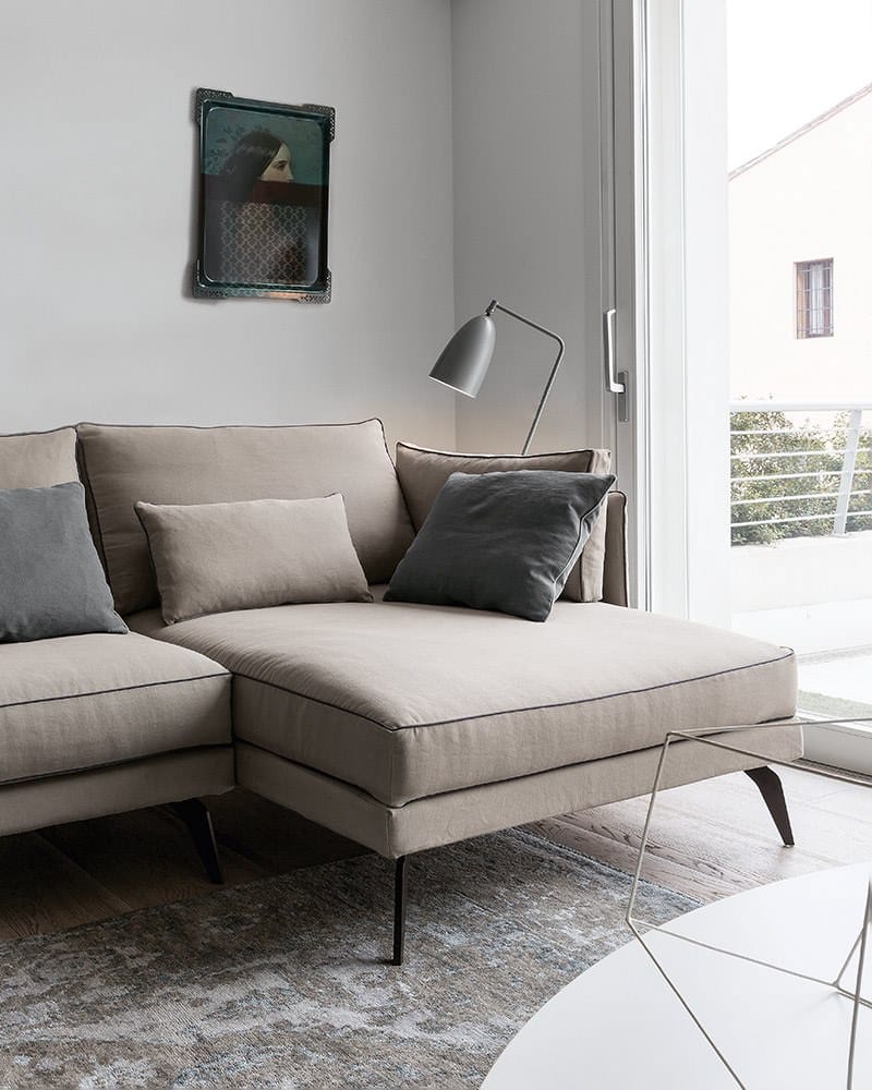 Хлопок диван с полуостровом Dall'Agnese MILTON ARCH-00049988 - Вид №7