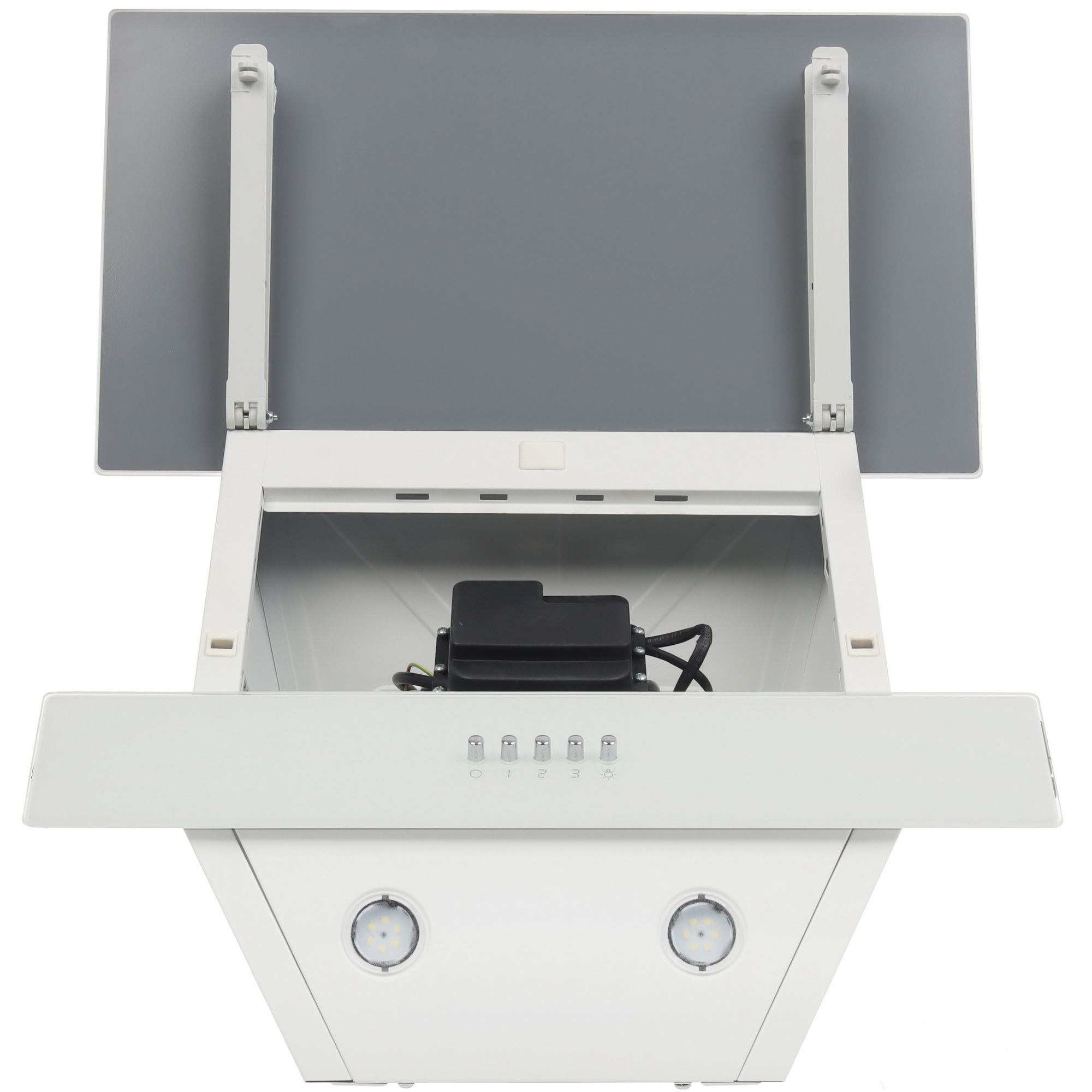 9973948 Вытяжка наклонная Darina SLIDE G502W белый/белый STDN-0021830 - Вид №8