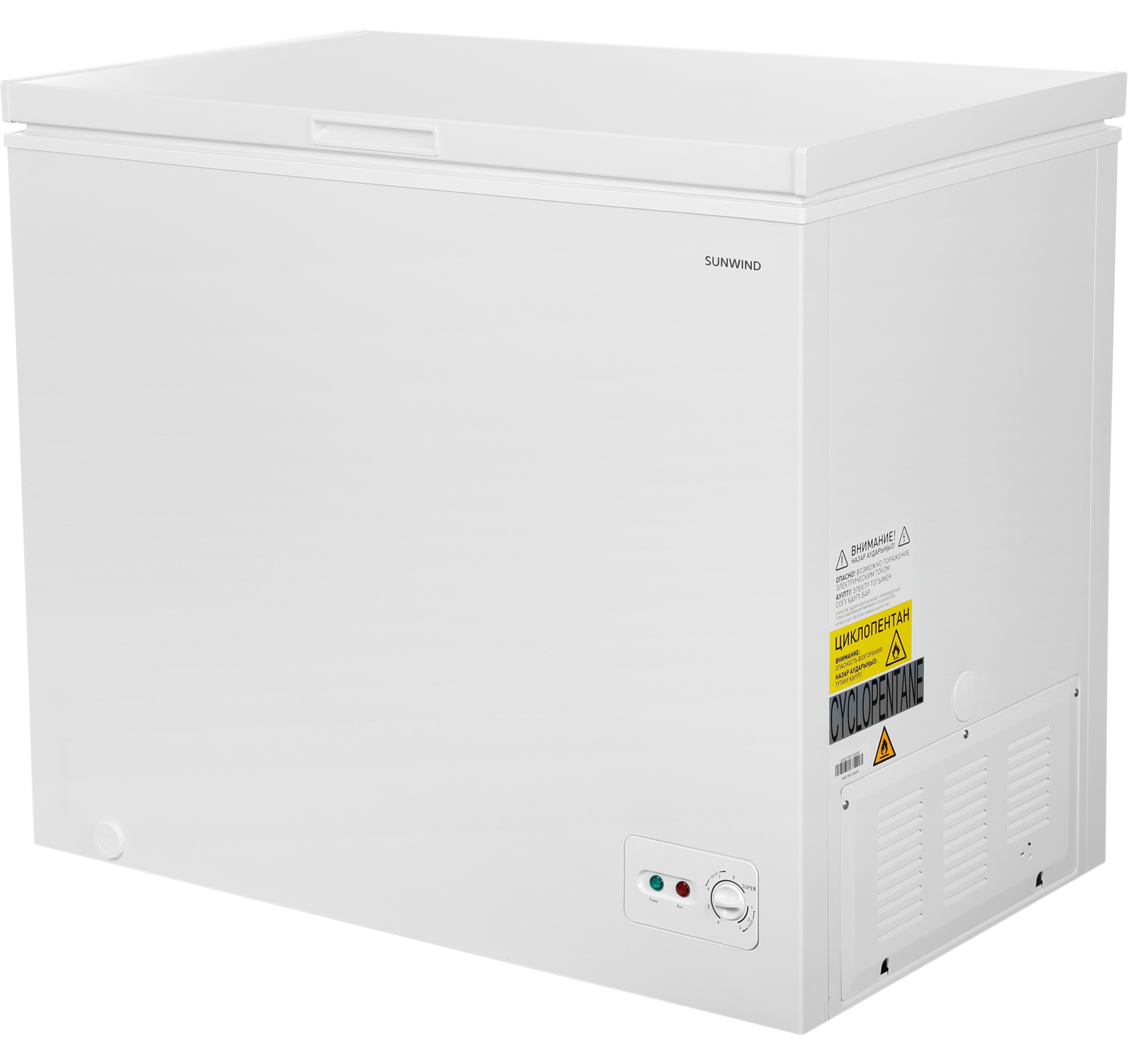 9198053 Морозильный ларь SunWind SCH251WT белый STDN-0055027 - Вид №3