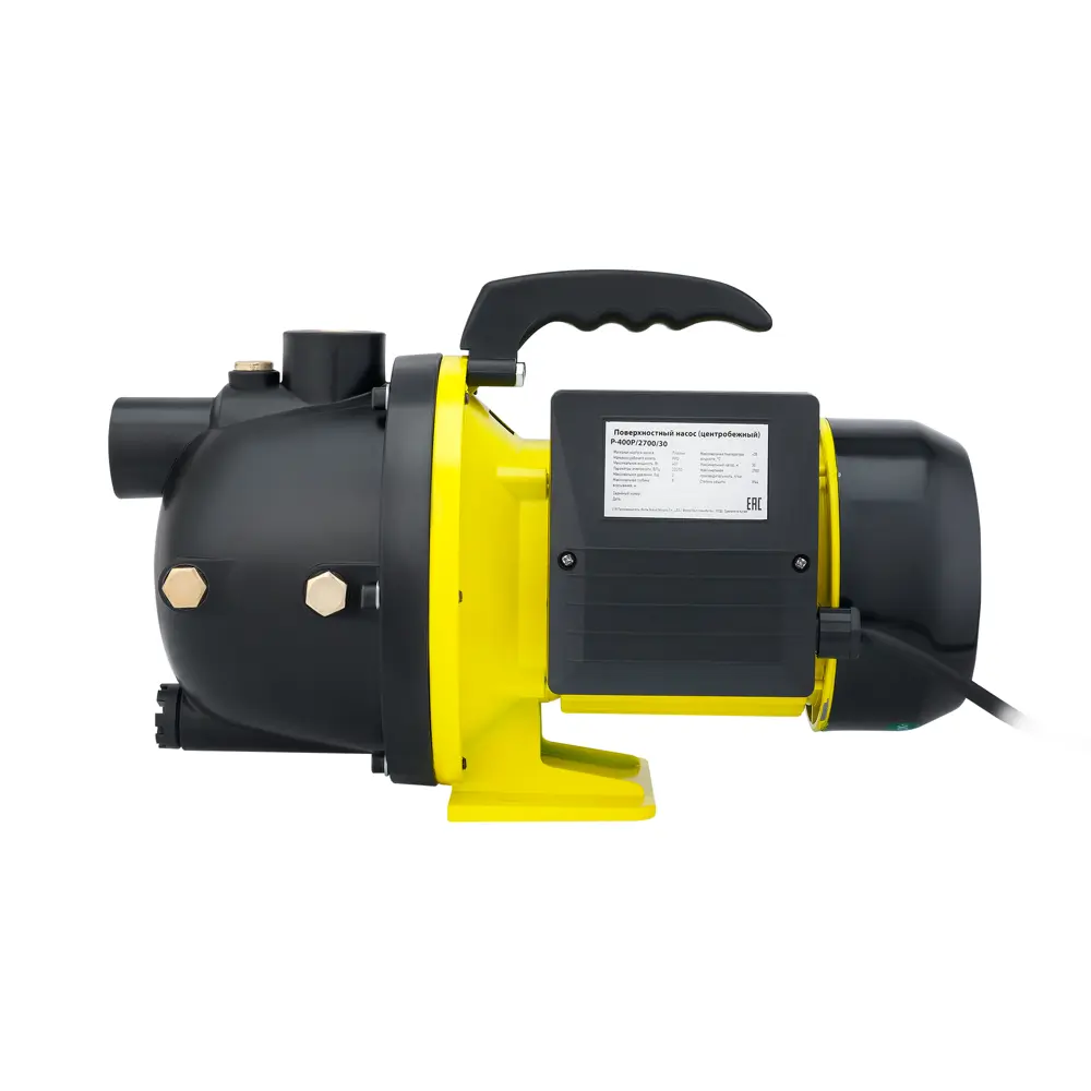 Насос садовый поверхностный ЛЦ P-400P/2700/30, 2700 л/ч Santreyd STLM-2164105 - Вид №2