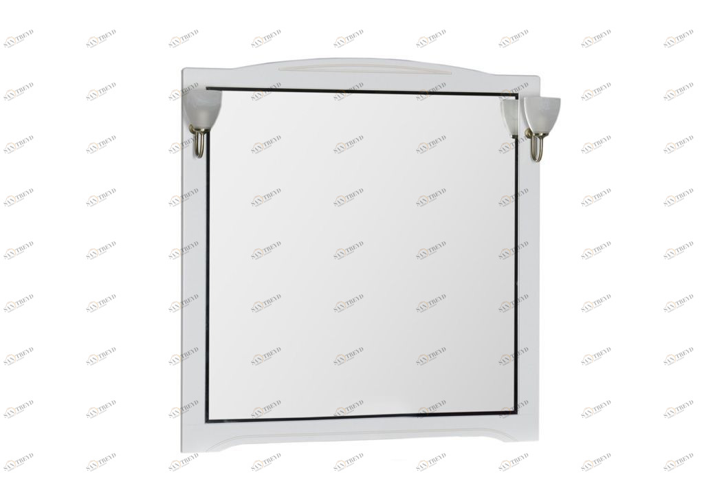 Зеркало Aquanet Луис 110 белый 00173211