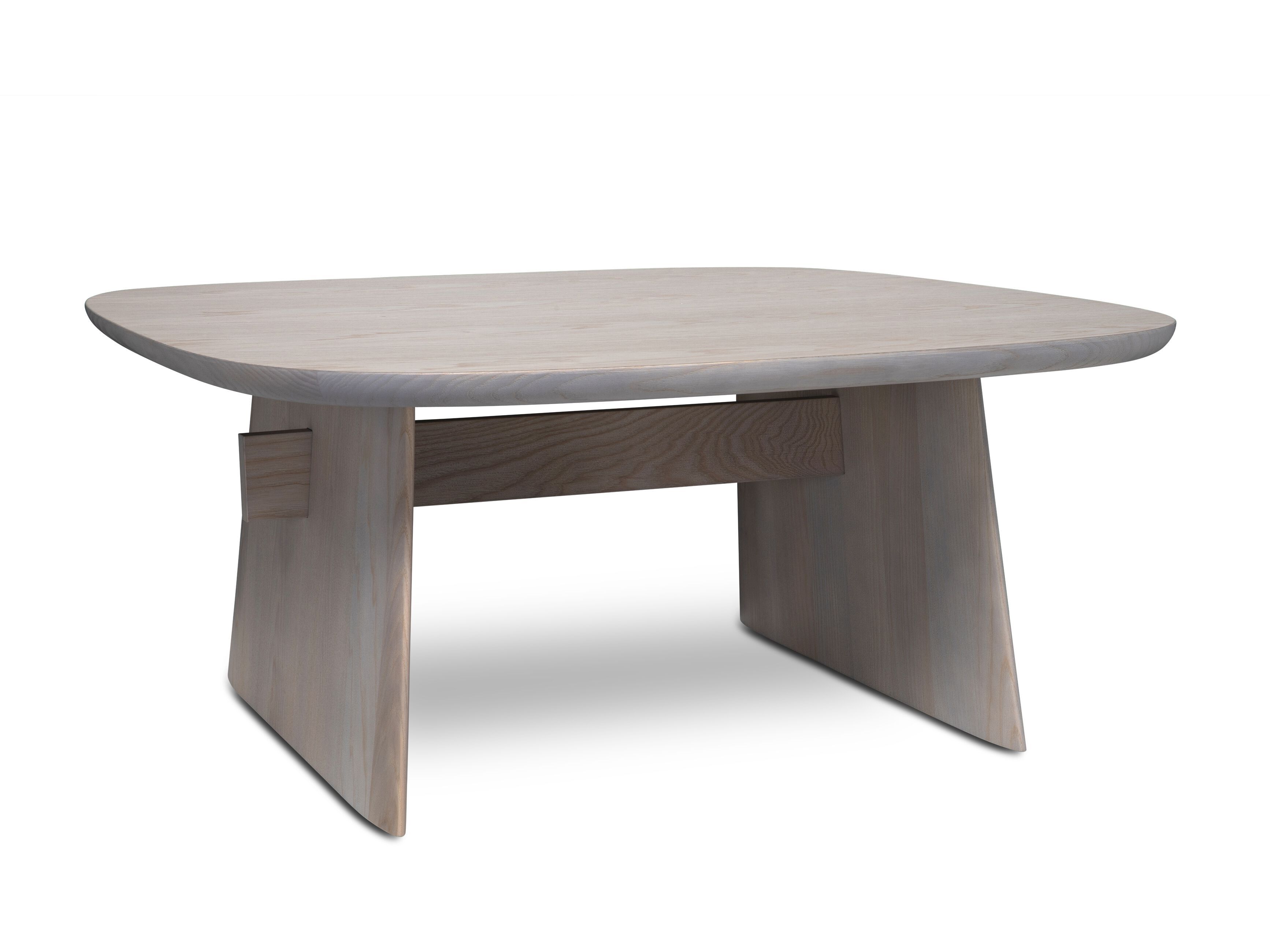 Деревянный низкий квадратный журнальный столик Natuzzi Italia Adam ARCH-00017718