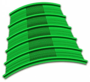 UNIMETAL Гнутый металлический лист для кровли Genus