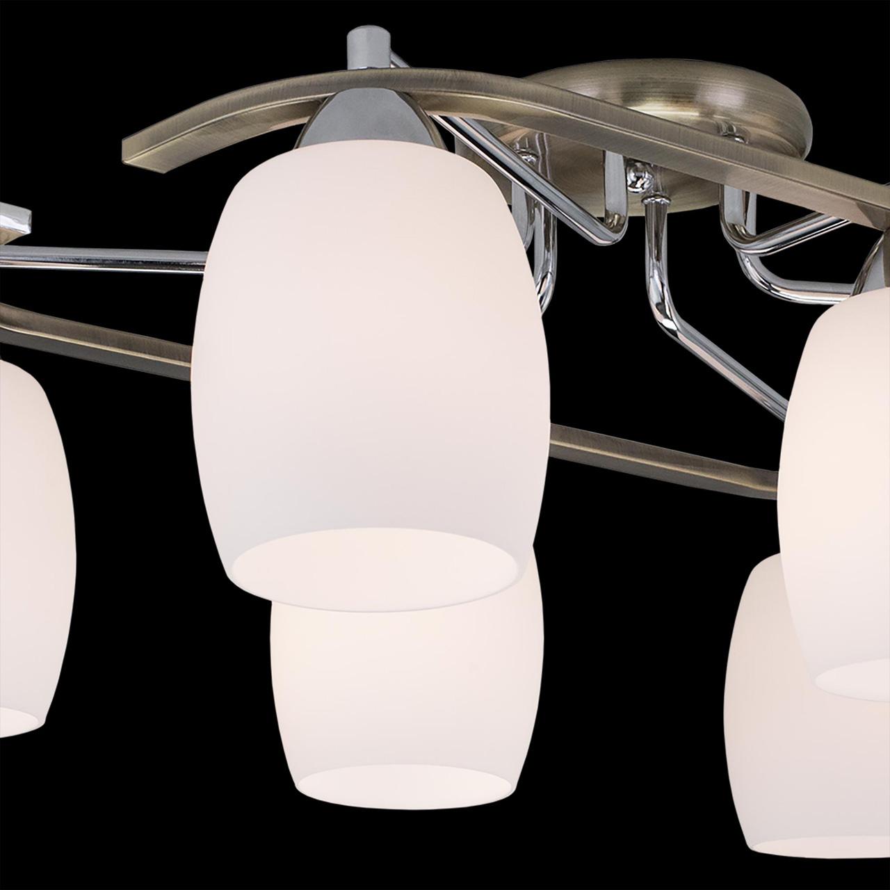 Потолочная люстра Citilux Плутон CL170161 CITILUX ПЛУТОН 183772 Белый  - Вид №1