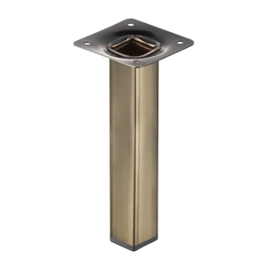 Ножка для мебели круглая 150x25x25 мм сталь бронза 89403622 STLM-2142152