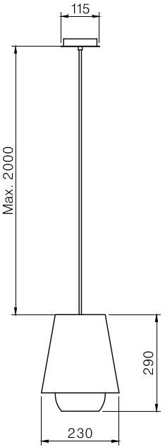 Hind Rabii Металлический светодиодный подвесной светильник Annette & lubin sun-id-1361647 - Вид №2
