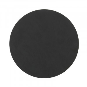981878 NUPO black подстановочная салфетка круглая, диаметр 30 см, толщина 1,6 мм;LIND DNA