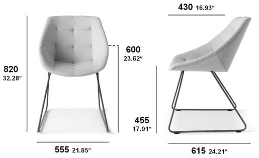 Мягкий стул для саней SITIA MISS LILY ARCH-00018867 - Вид №1