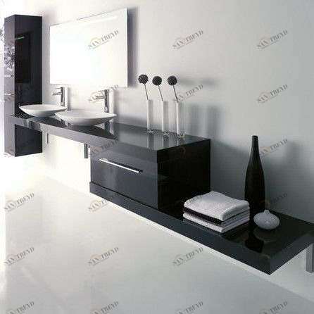 TEMPО Комплект мебели: Рабочая поверхность с двумя раковинами  Ambiance Bain Tempo 38356