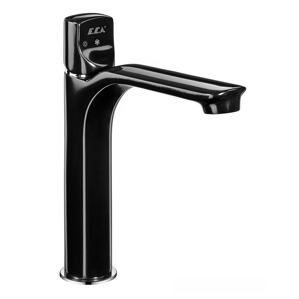 104508983st  Смеситель для раковины среднего размера Myra - черный - экономия воды Eca  - Вид №1