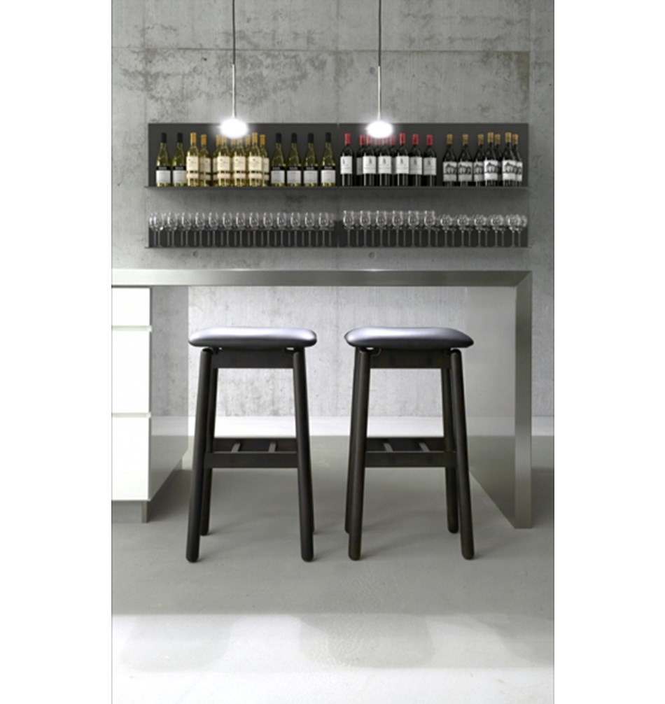 FROST Полка 4022 15x15x100cm » черная Алюминий Черный U4022-B  - Вид №1