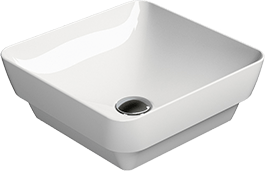 885011 Встроенная раковина под столешницу овальная GSI ceramica Pura - Вид №1