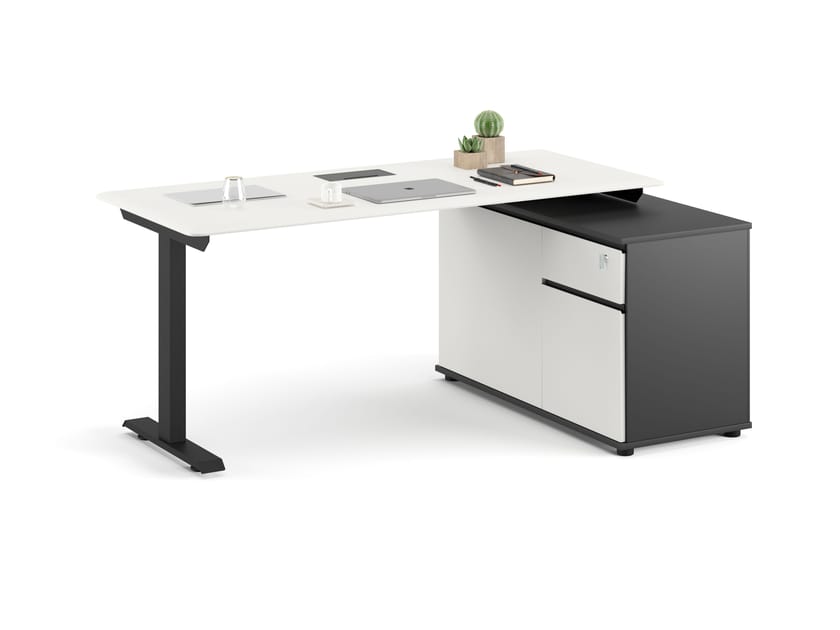 Прямоугольный стол с ящиками Ersa THOR ARCH-00010305