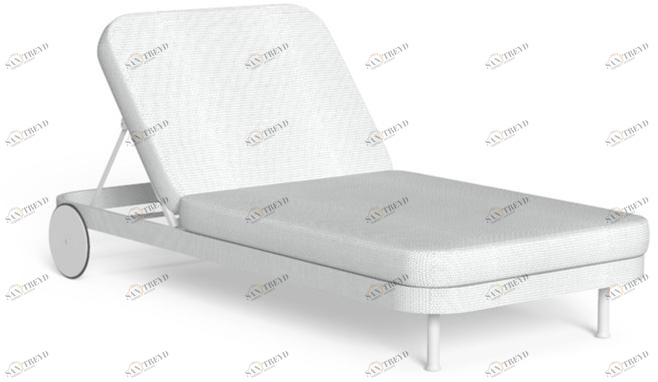 Talenti Садовая кушетка из ткани Recliner на колесиках Slam Slalet