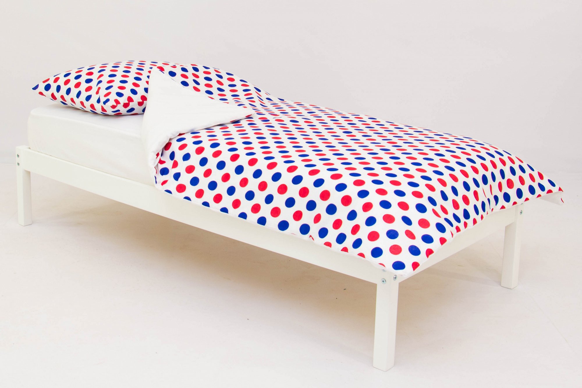 Детское постельное белье "Круги" красное, синее БЕЛЬМАРКО  327411 Красный Santreyd  - Вид №1