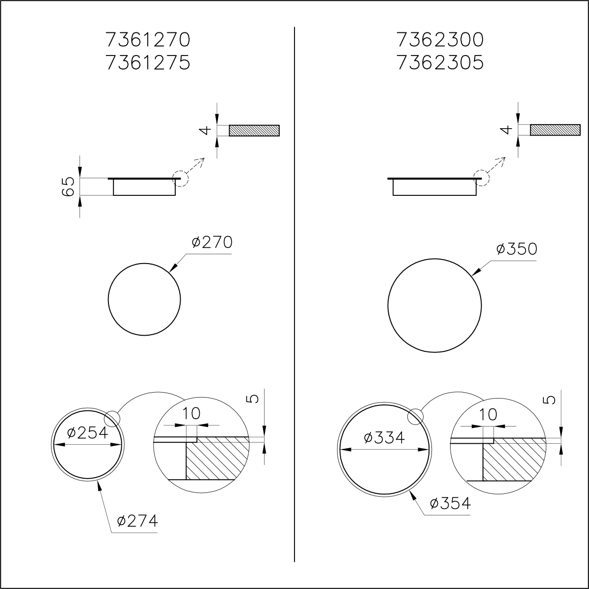 7366025 Варочная панель Modular Induction 7366 025 Fosterspa  - Вид №1