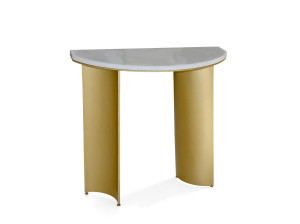 Консоль с полумесяцем в Solid Surface