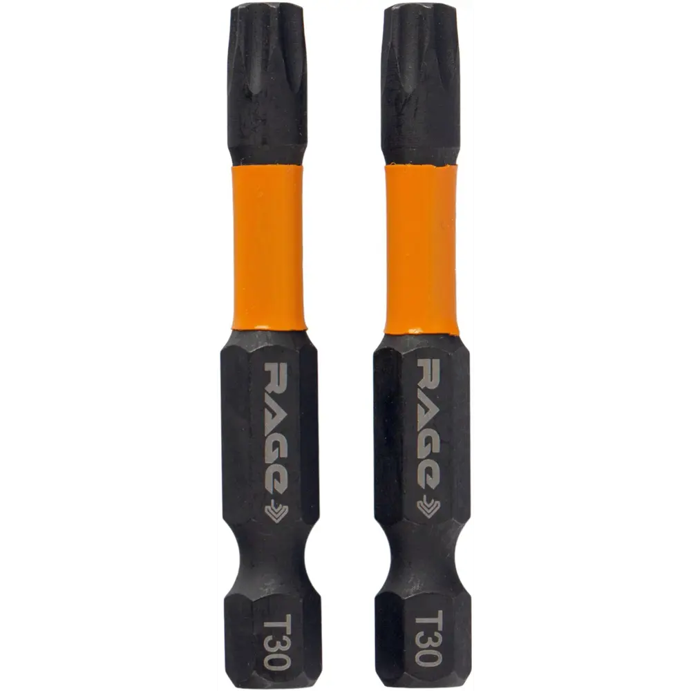 Ударная бита RAGE T30x50 мм для профессионального монтажа (2 шт) 89361512 STLM-0843594