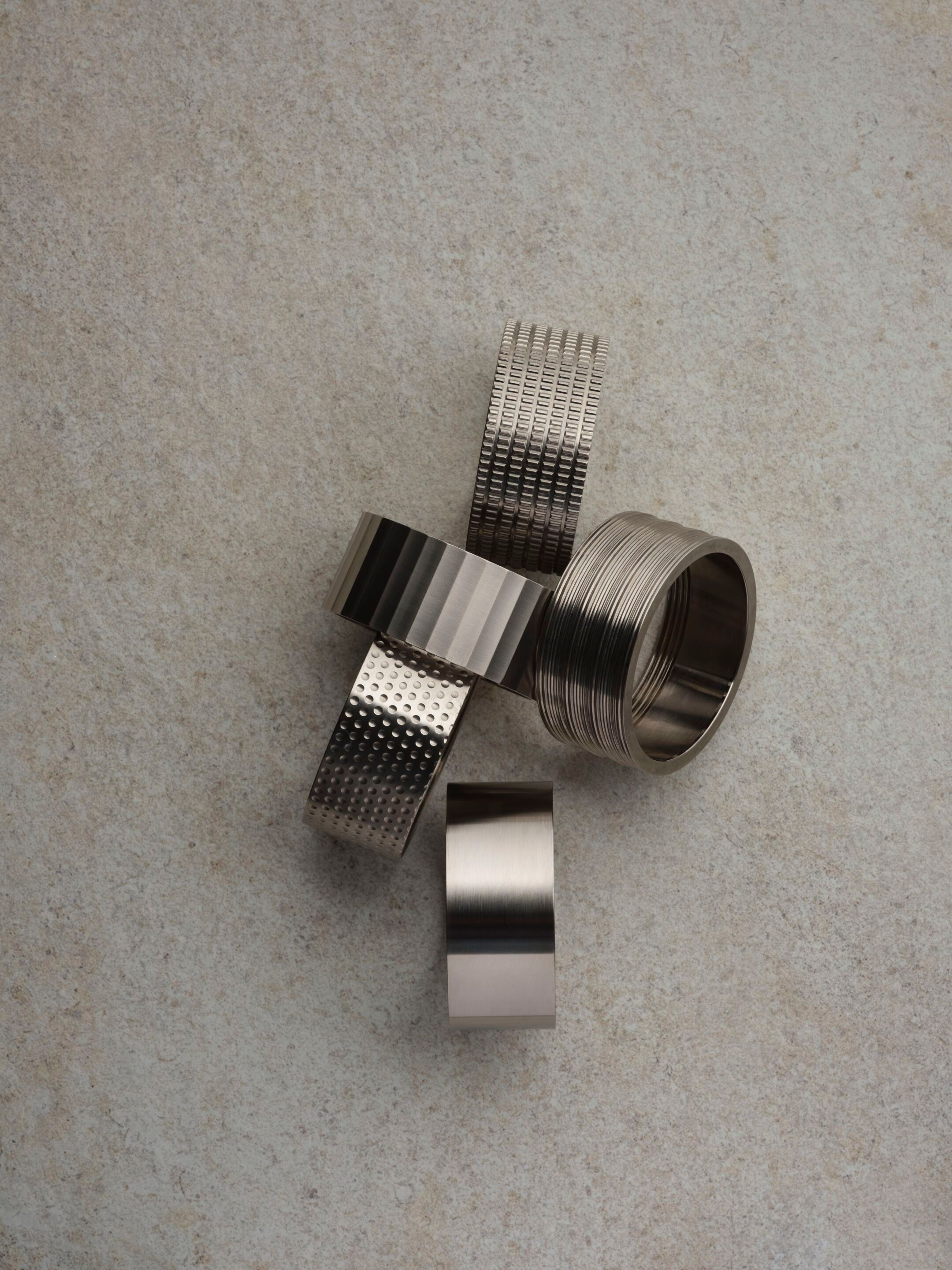 Латунная круглая регулируемая душевая головка с рычагом Ritmonio Diametro35 Wellness Footprinti ARCH-00115931 - Вид №12