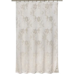 Штора на ленте «Нарцисс» 135х180 см цвет молочный