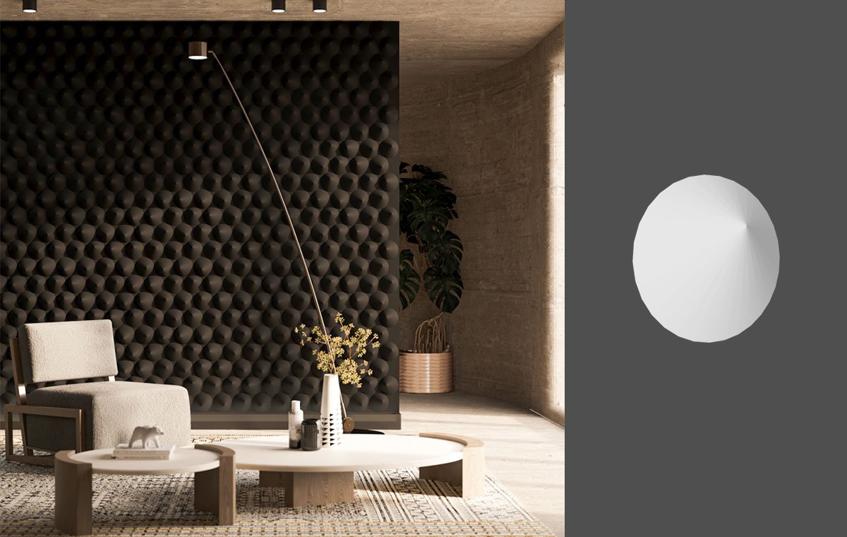 TITI 3D Панели LAB.Space TITI-1 - Вид №1