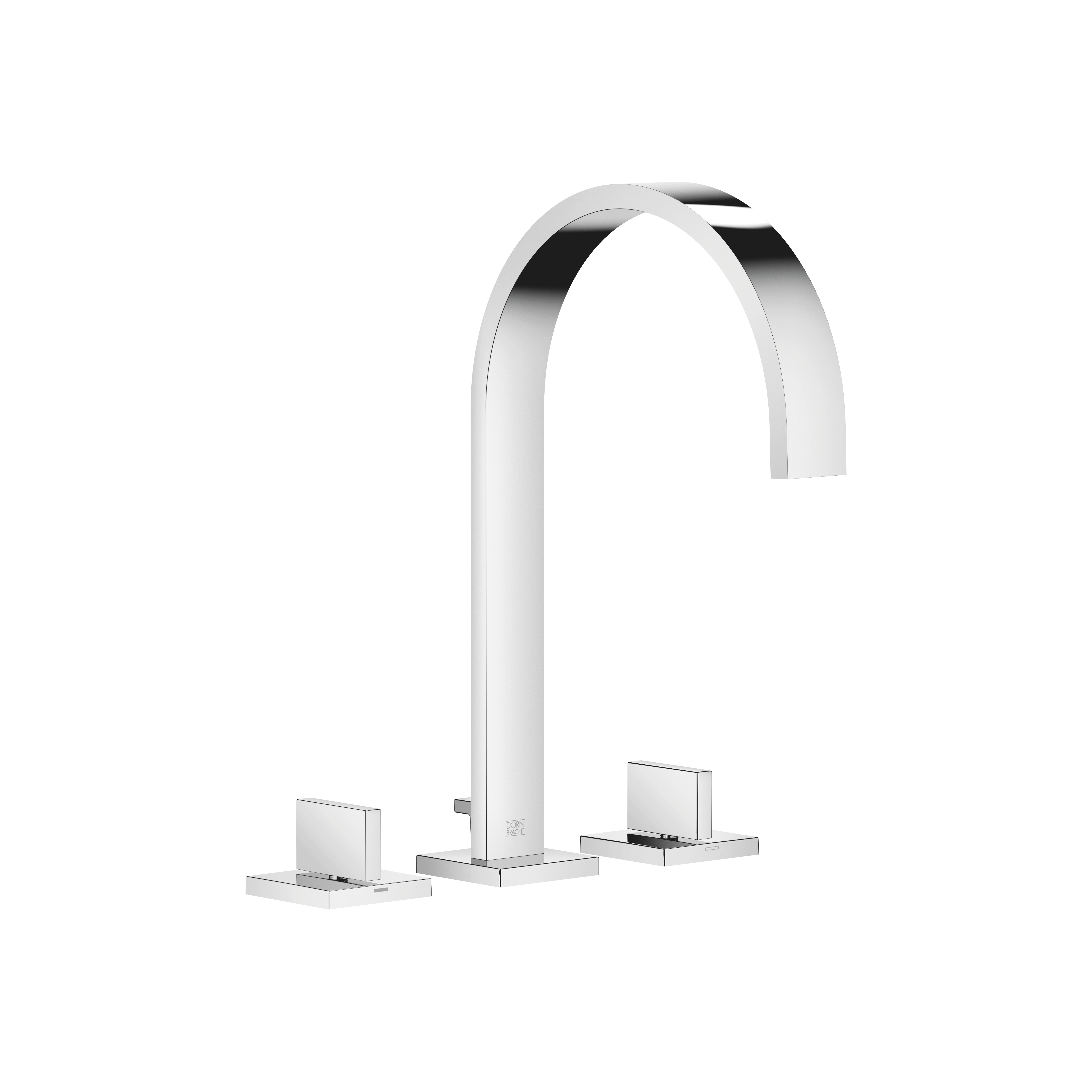 MEM Смеситель для раковины на три отверстия со сливным клапаном - Хром 20715782-00 DornBracht