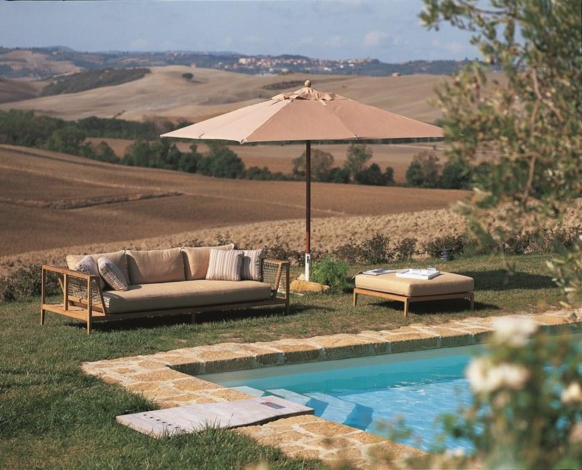 Unopiù Садовый диван из тика и акрила Synthesis Sydig - Вид №2