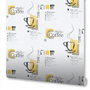Обои флизелиновые Wallsecret Caffe белые 1.06 м 168472-19 89231634 STLM-2096067