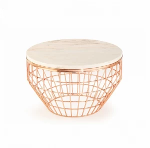 Mambo Unlimited Ideas Круглый журнальный столик из металла Air